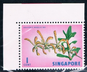 Singapore Stamp 1962 1c